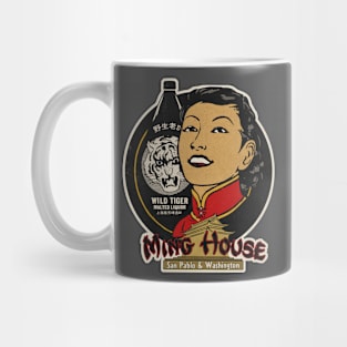 Vintage Chinese Restaurant and Bar Mug